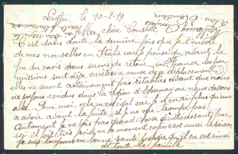 Padova Cittadella Borgo Padova cartolina QT1690 – retro