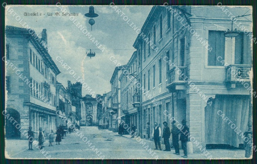 Padova Cittadella ABRASA cartolina QT1699 – fronte