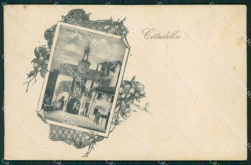 Padova Cittadella Porta Padova cartolina QT1700 – fronte