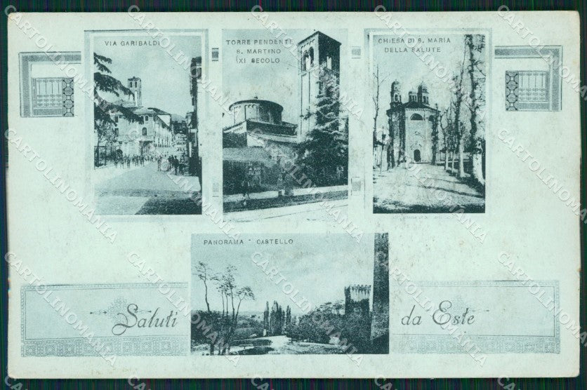 Padova Este Saluti da cartolina QT1705 – fronte