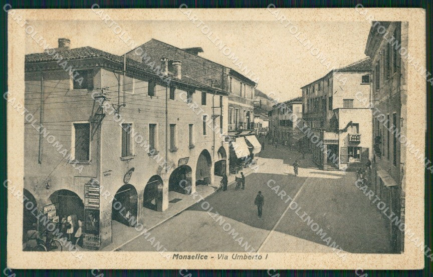 Padova Monselice cartolina QT1709 – fronte
