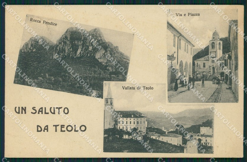 Padova Teolo Saluti da cartolina QT1731 – fronte