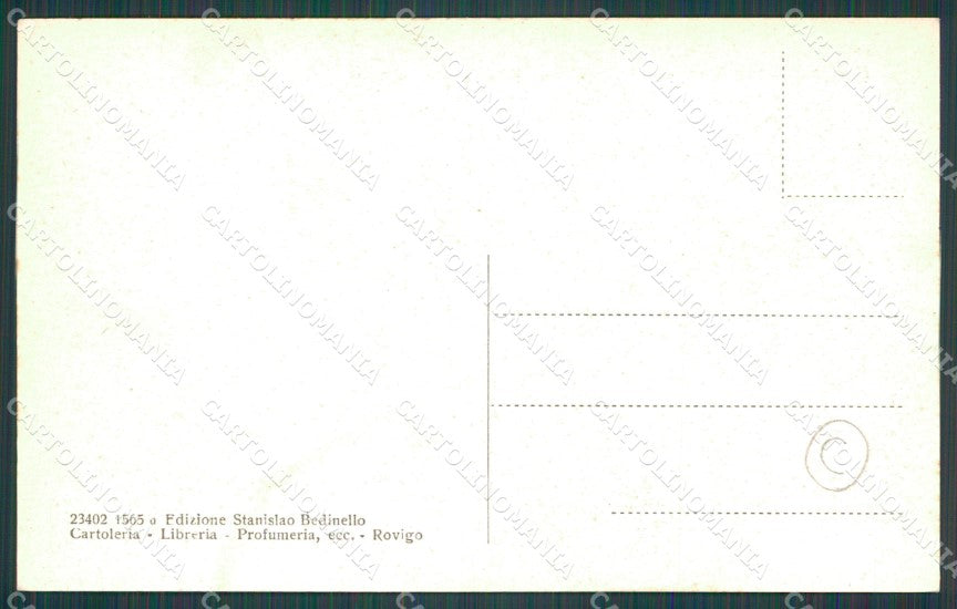 Rovigo Città Garibaldi Poste cartolina QT1739 – retro