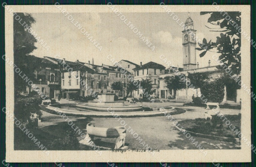 Rovigo Città PIEGA cartolina QT1740 – fronte
