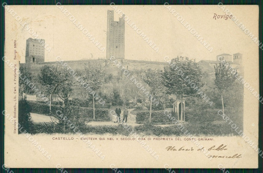 Rovigo Città PIEGA cartolina QT1752 – fronte