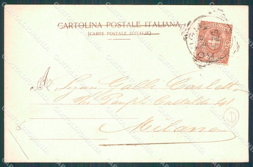 Rovigo Città PIEGA cartolina QT1752 – retro