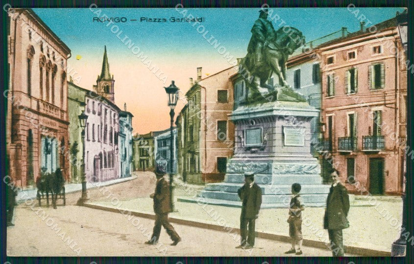 Rovigo Città Garibaldi cartolina QT1757 – fronte