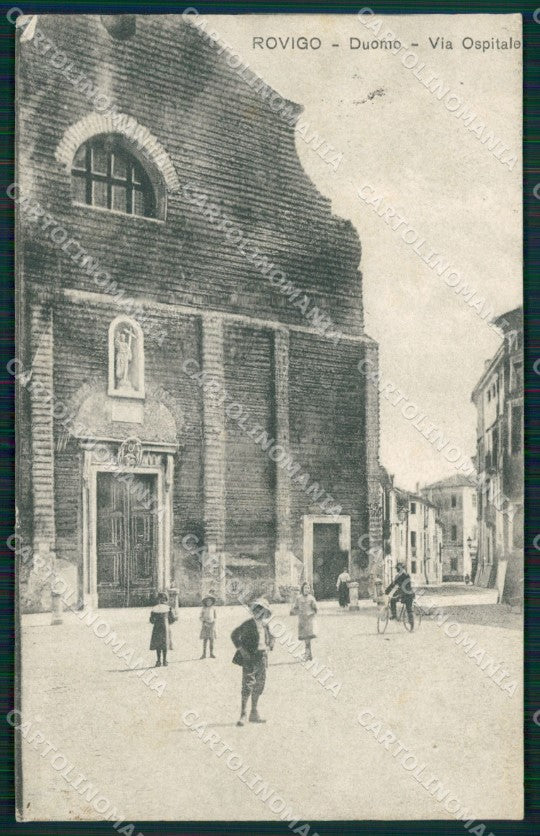 Rovigo Città Duomo cartolina QT1773 – fronte