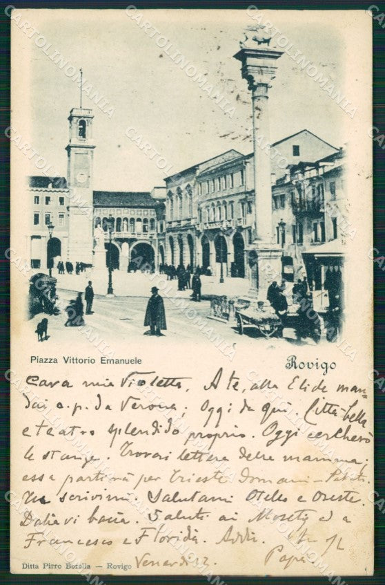Rovigo Città cartolina QT1776 – fronte