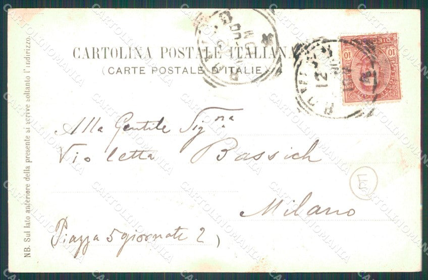 Rovigo Città cartolina QT1776 – retro