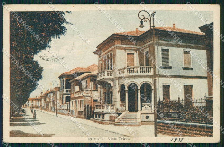 Rovigo Città ABRASA cartolina QT1777 – fronte