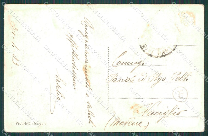 Rovigo Città ABRASA cartolina QT1777 – retro