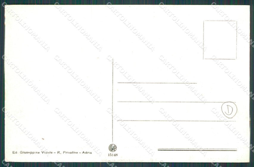 Rovigo Adria cartolina QT1798 – retro
