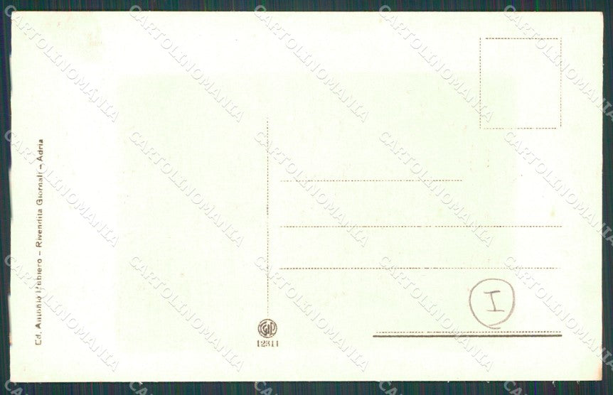Rovigo Adria cartolina QT1811 – retro