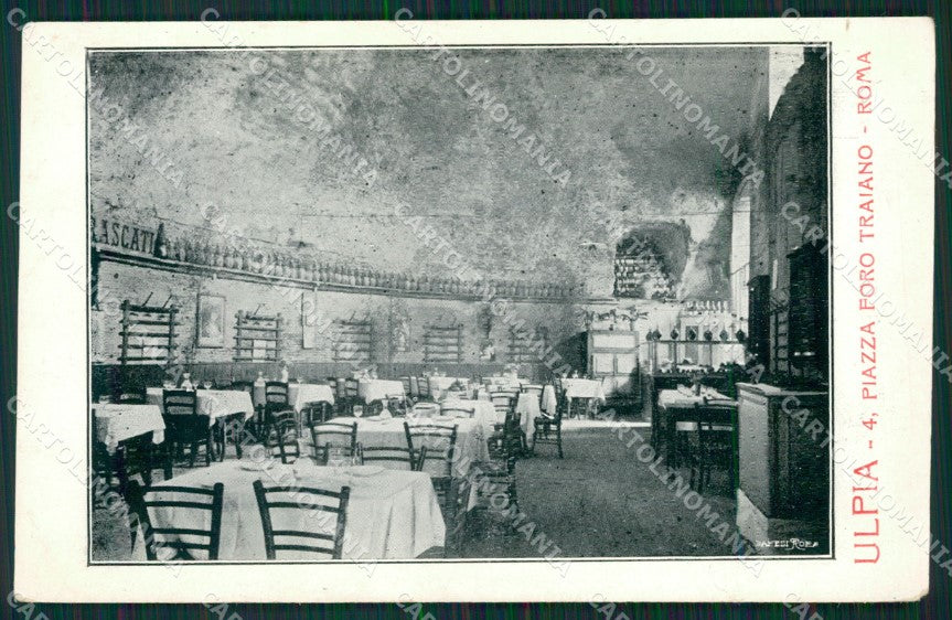 Roma Città Ristorante Ulpia cartolina QT1824 – fronte