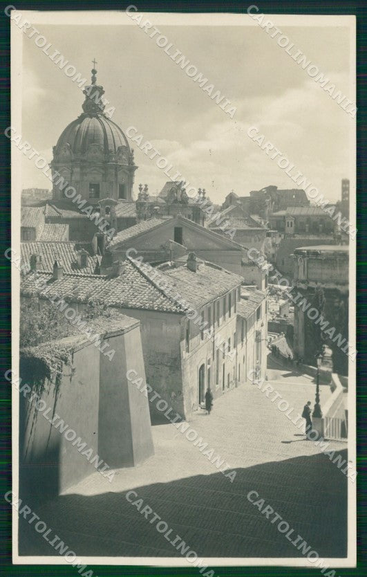 Roma Città Scalinata Arco Settimo Severo Foto cartolina QT1827 – fronte