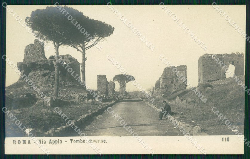 Roma Città Via Appia NPG Foto cartolina QT1835 – fronte