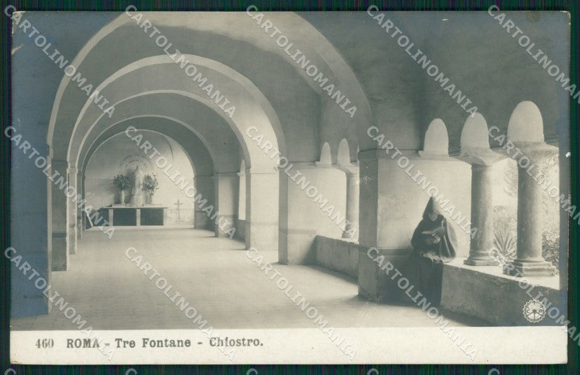 Roma Città Abbazia Tre Fontane NPG Foto cartolina QT1839 – fronte