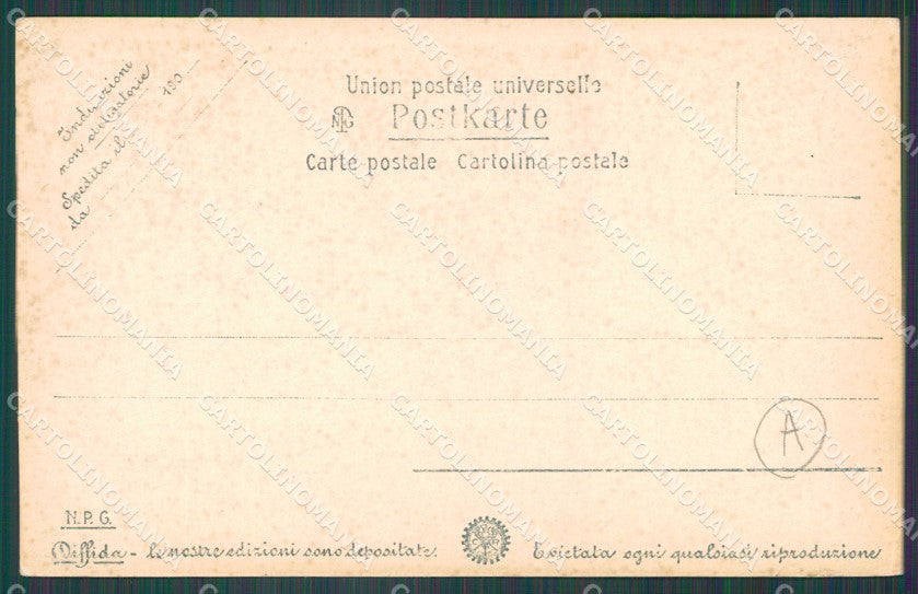 Roma Città Abbazia Tre Fontane NPG Foto cartolina QT1839 – retro