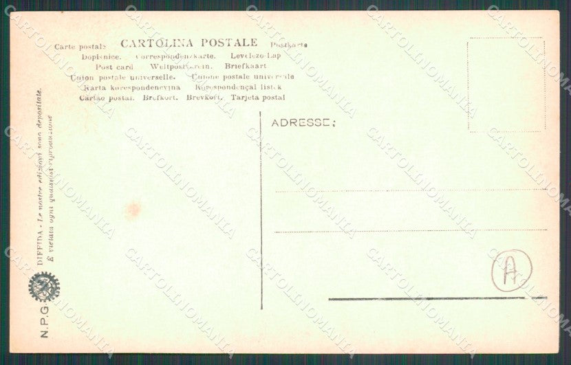 Roma Città Abbazia Tre Fontane NPG Foto cartolina QT1842 – retro