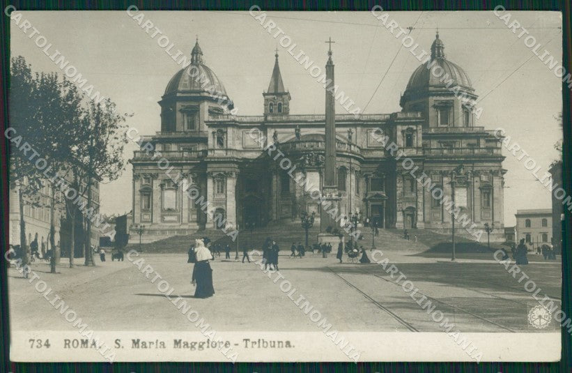 Roma Città Santa Maria Maggiore NPG Foto cartolina QT1852 – fronte