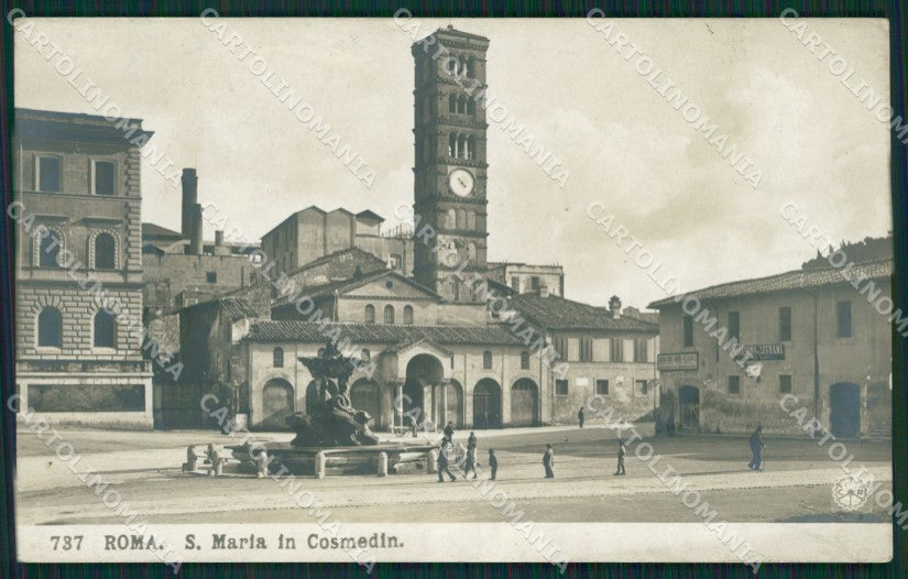 Roma Città Santa Maria in Cosmedin NPG Foto cartolina QT1853 – fronte