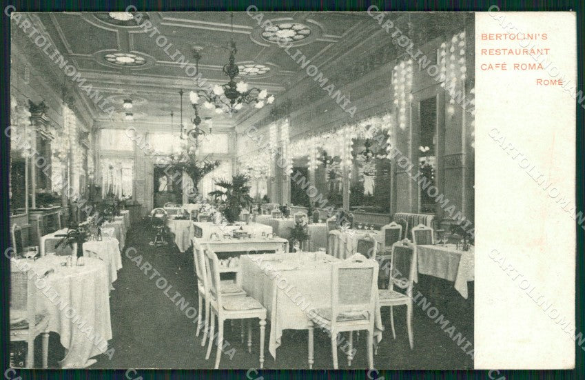 Roma Città Ristorante Bertolini cartolina QT1893 – fronte