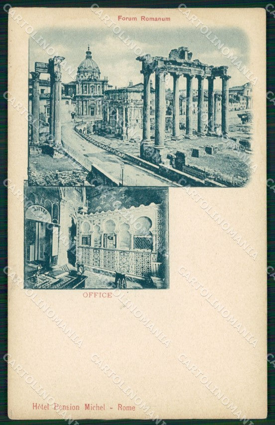 Roma Città Fori Romani cartolina QT1901 – fronte