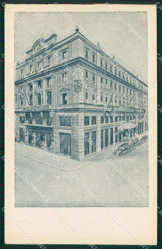 Roma Città Modern Hotel cartolina QT1904 – fronte