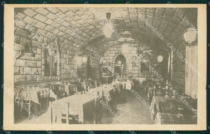 Roma Città Taverna dei Principi PIEGA cartolina QT1910 – fronte