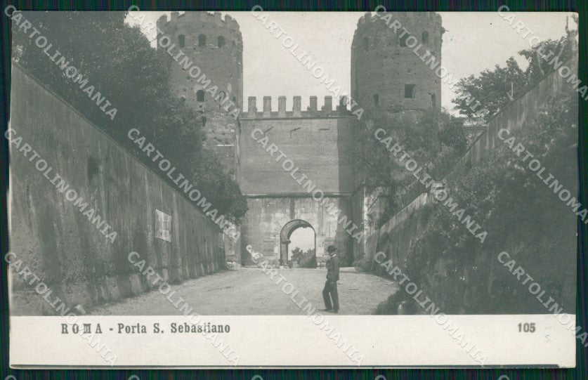 Roma Città Porta San Sebastiano NPG Foto cartolina QT1936 – fronte