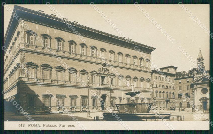 Roma Città Palazzo Farnese NPG Foto cartolina QT1937 – fronte