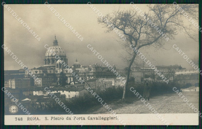 Roma Città San Pietro Porta Cavalleggieri NPG Foto cartolina QT1939 – fronte