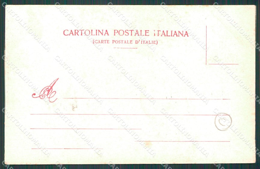 Roma Città Caserma Vittorio Emanuele II cartolina QT1947 – retro
