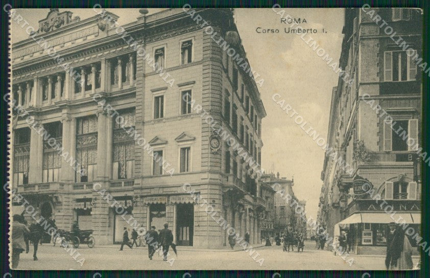 Roma Città Corso Umberto I cartolina QT1967 – fronte
