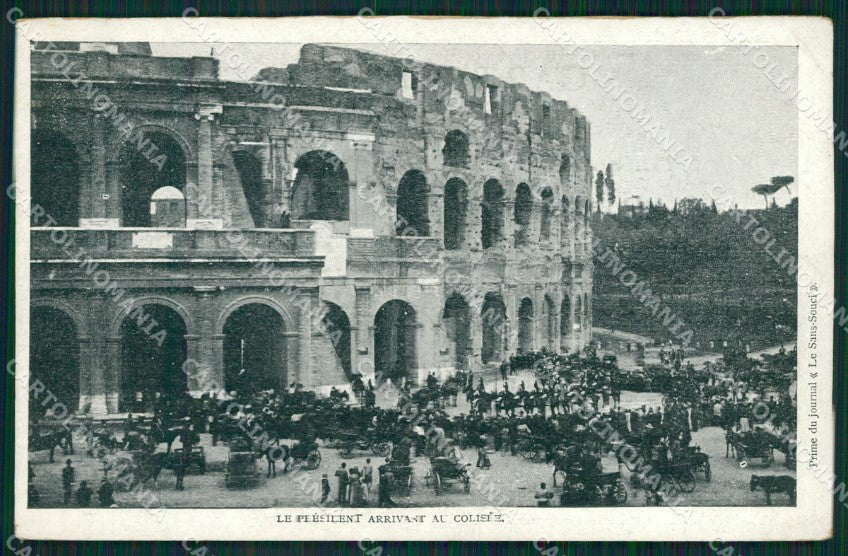 Roma Città Colosseo cartolina QT1970 – fronte