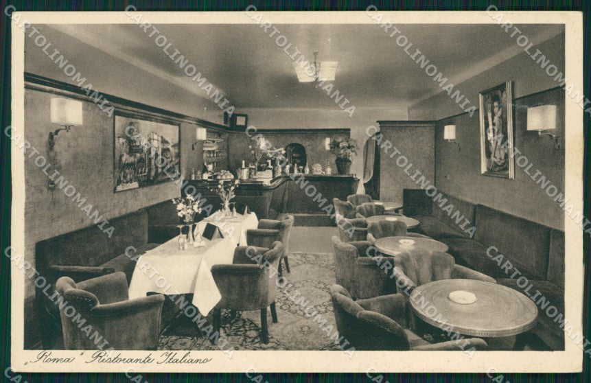 Roma Città Ristorante Italiano cartolina QT2024 – fronte