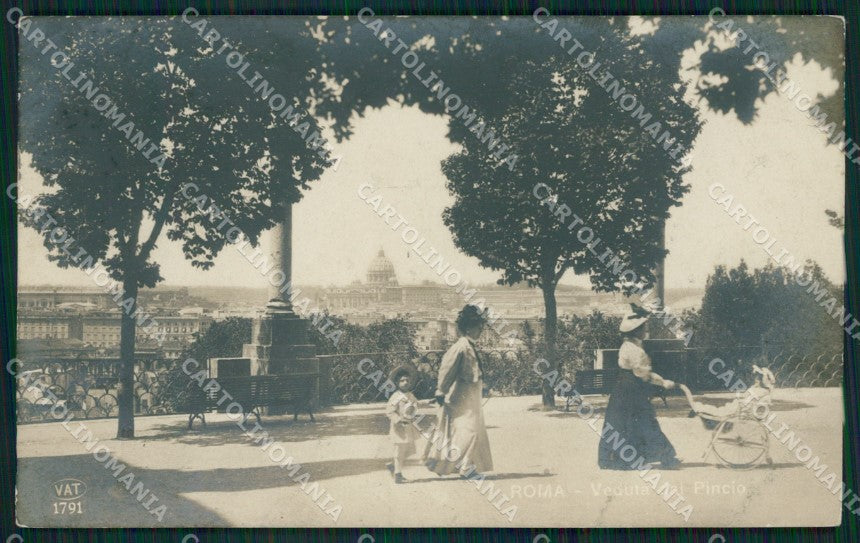 Roma Città Pincio Alterocca 1791 Foto cartolina QT2044 – fronte