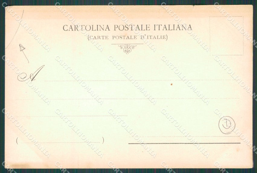 Roma Città Portico d'Ottavia PIEGA STRAPPINO Foto cartolina QT2052 – retro