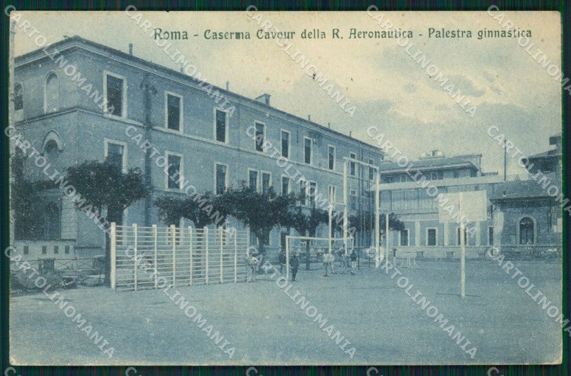 Roma Città Caserma Cavour Aeronautica cartolina QT2059 – fronte