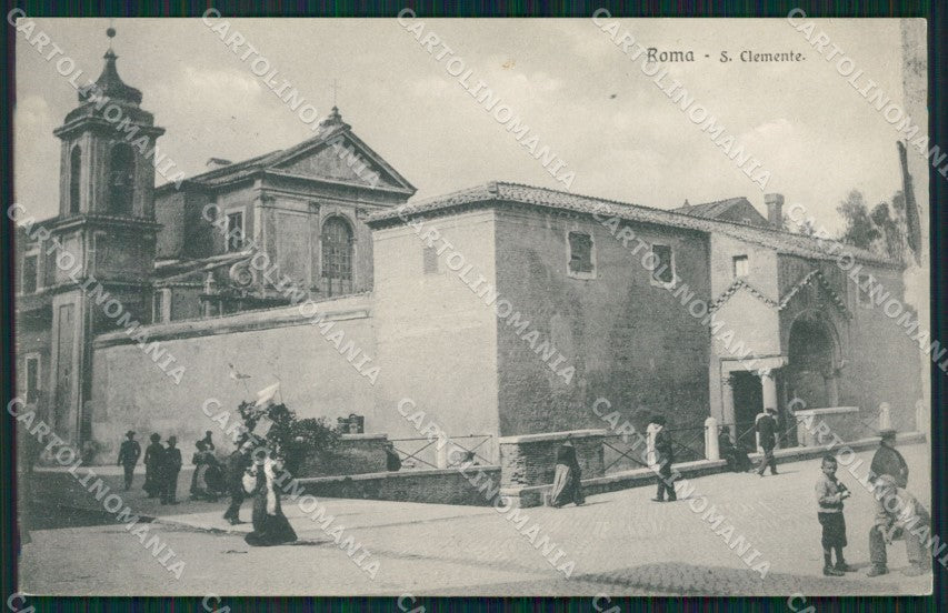 Roma Città San Clemente cartolina QT2063 – fronte