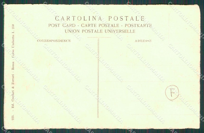 Roma Città Via Appia Tomba di Priscilla cartolina QT2100 – retro