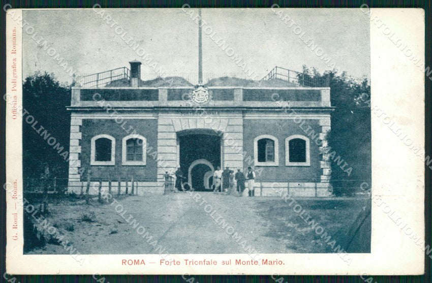 Roma Città Monte Mario Forte Trionfale cartolina QT2114 – fronte