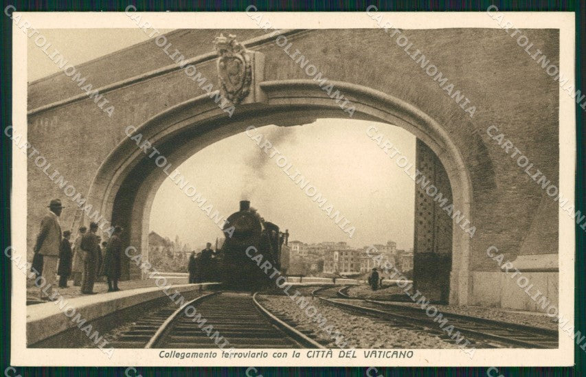Roma Vaticano Treno cartolina QT2136 – fronte