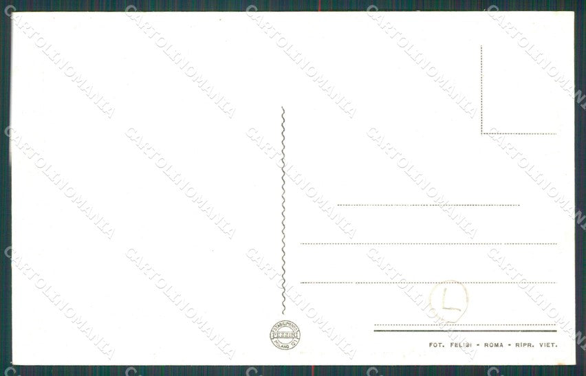 Roma Vaticano Treno cartolina QT2136 – retro