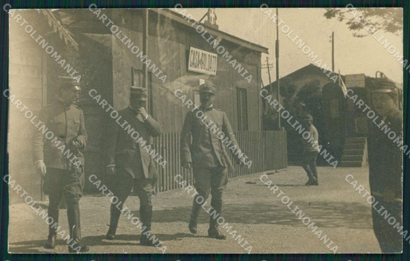 Roma Città Casa del Soldato Militari Foto cartolina QT2157 – fronte