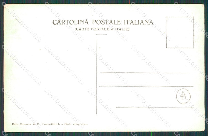 Roma Città Villa Doria Fontana Cupido cartolina QT2169 – retro