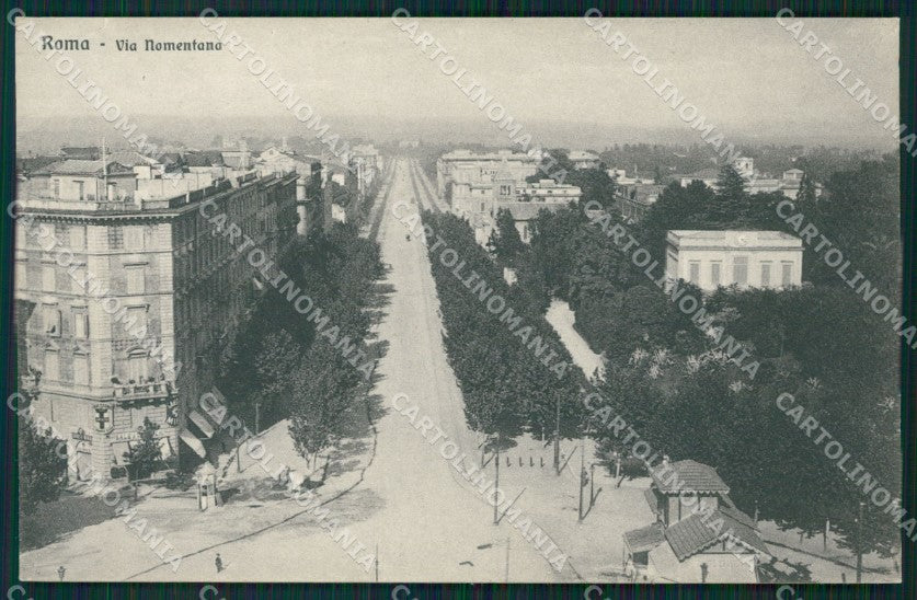 Roma Città Via Nomentana cartolina QT2173 – fronte
