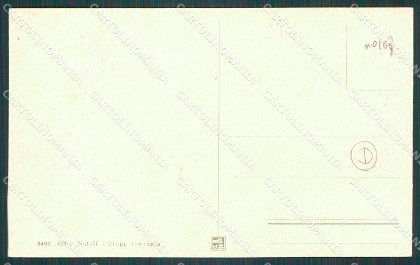 Roma Città Caserma Militari Artiglieria cartolina QT2220 – retro