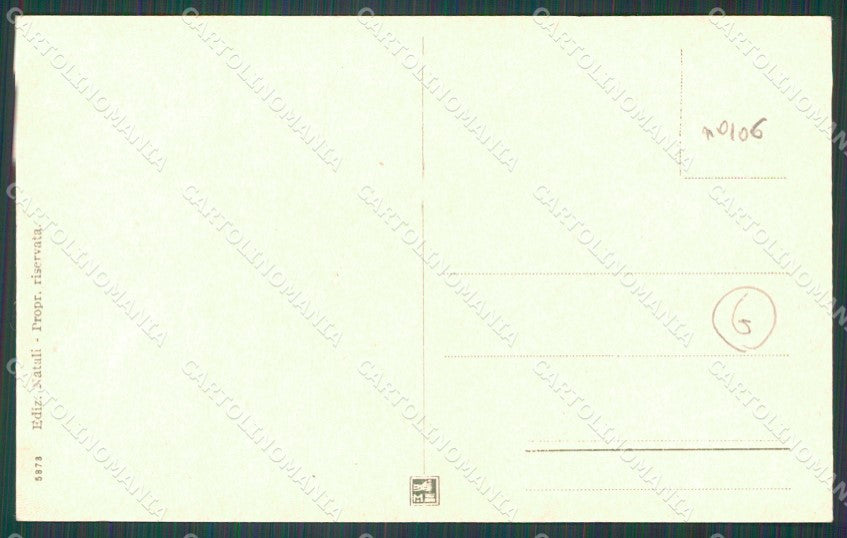 Roma Città Caserma Militari Artiglieria cartolina QT2223 – retro
